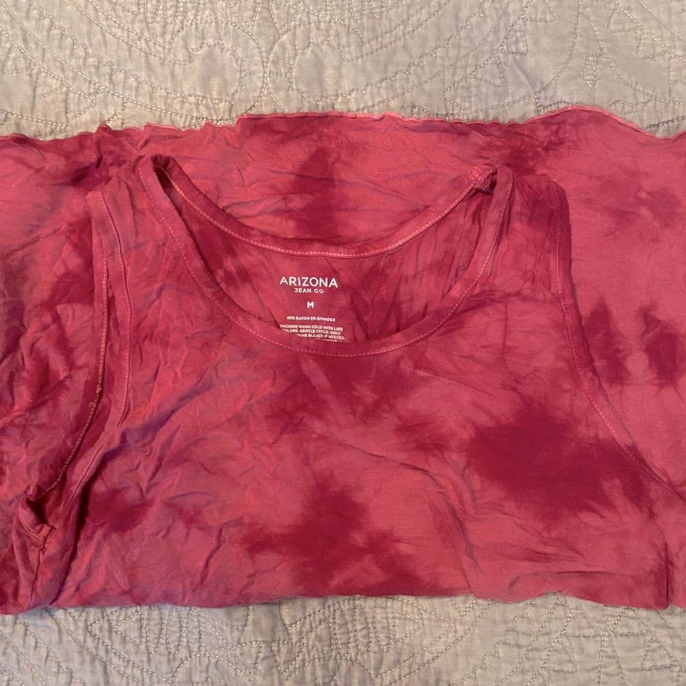 arizona tie dye tank